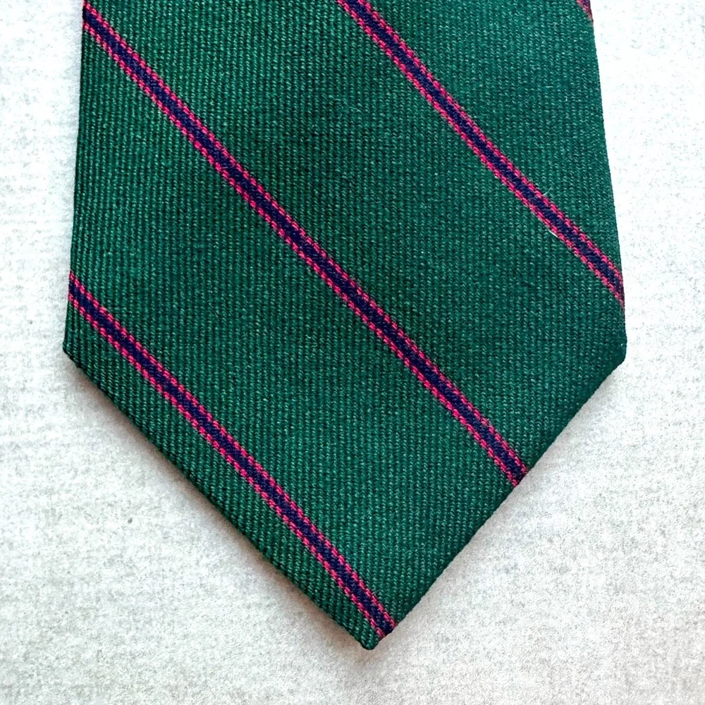 Davide Cenci “Collection” Gorgeous Wool Striped Tie